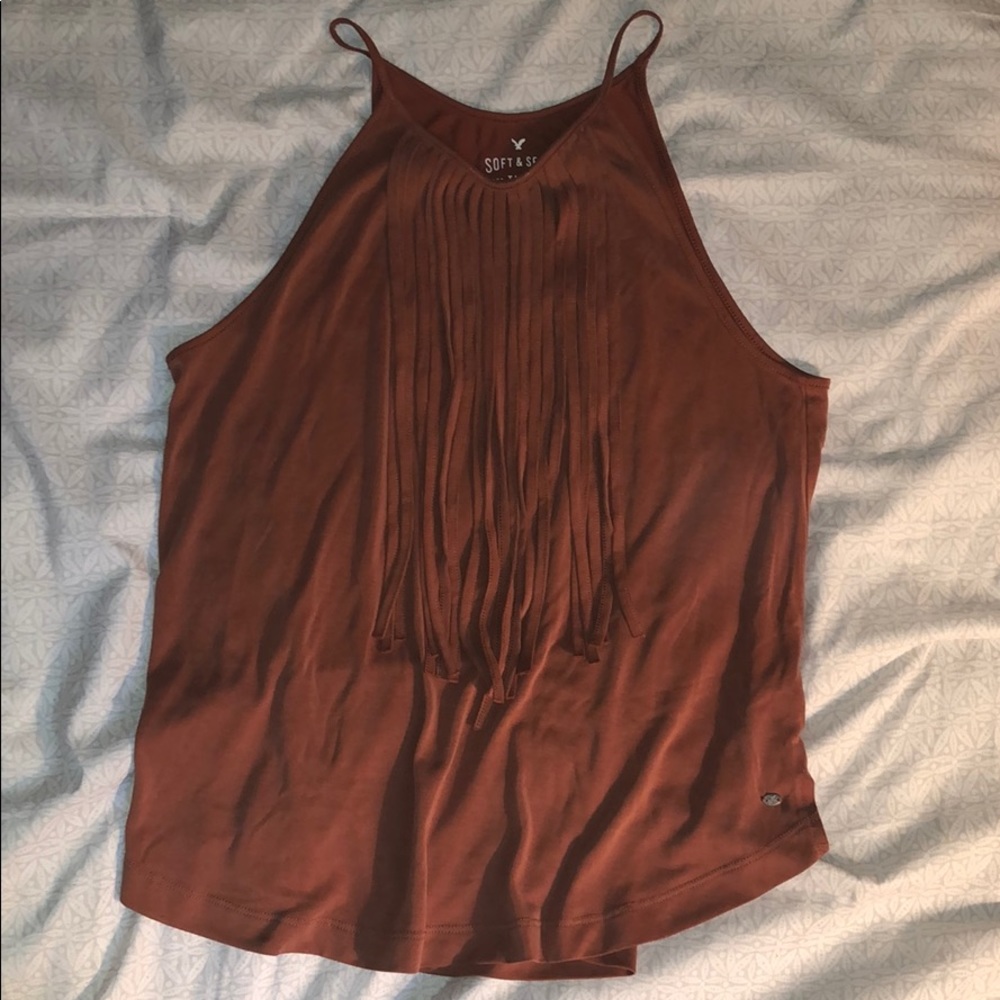 Fringe tank top